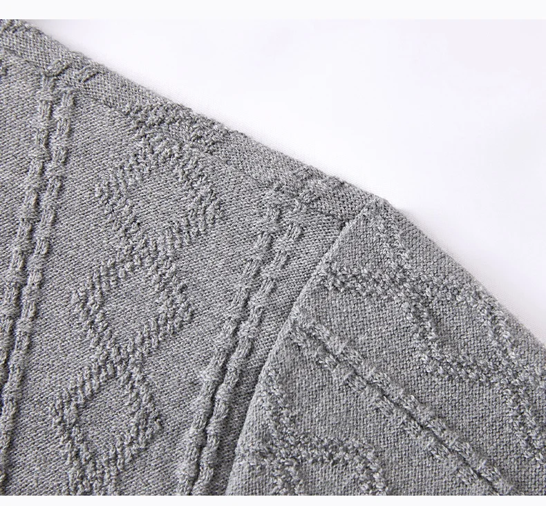 Luxuriöses, gestricktes 100% Baumwoll-Poloshirt für Herren, kurzärmelig, neu, Jacquard, weich, atmungsaktiv, modisch, hochwertig, einfarbig, lässiges T-Shirt. – Detail 14