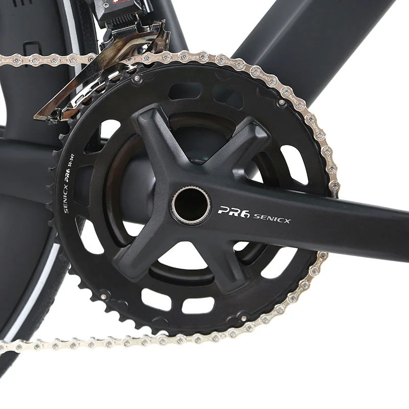 YTYIN Full Carbon Fiber 700C TW CYCLONE-3rd Wireless EDS 24S Electric Superlight Color Racing Road Bike Bicycle for Adult