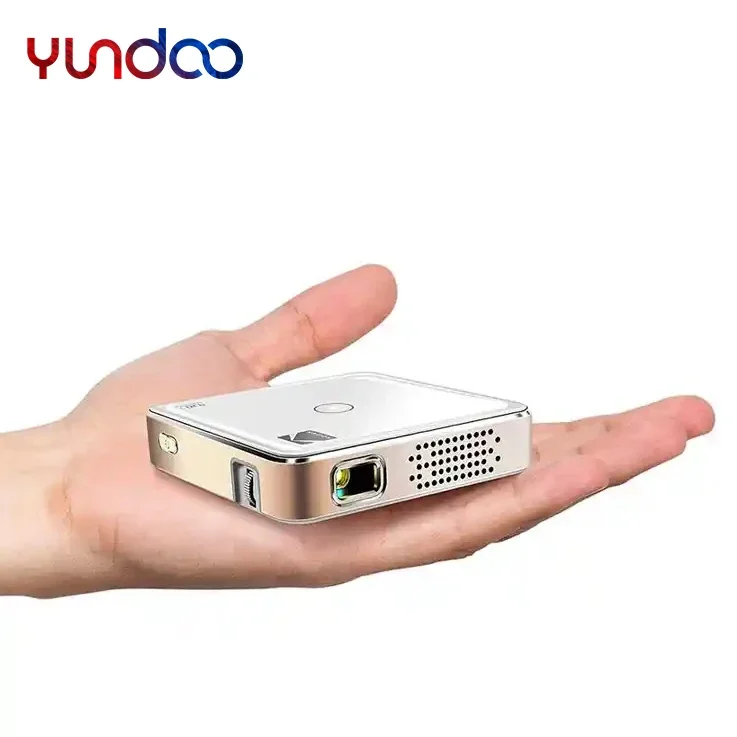 YUNDOO-Projetor LED Portátil para Home Theater, Smart Beamer, 1080P, Android, WiFi, Suporte 4K, Lcd