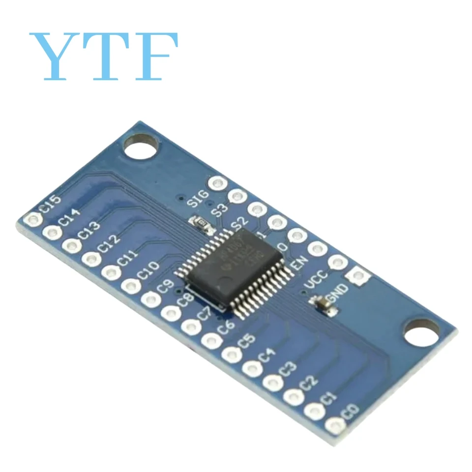 10pcs/ lot CD74HC4067 16-Channel Digital Multiplexer Breakout Board Module For