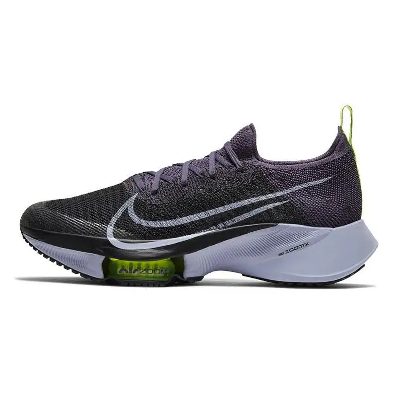 Nike Nike Air Zoom Tempo Next% Flyknit Dark Raisin Black Volt Women's Sneakers shoes CI9924-500