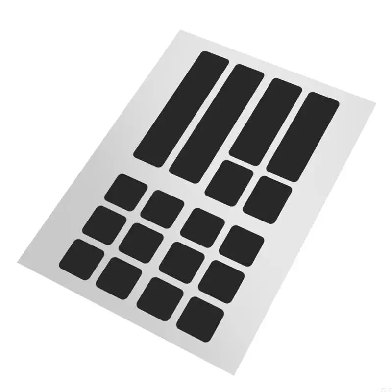 Thin Soft Silicone Protective Sheet Mouse Side Stickers For Computer Accessories Antislip And Sweat Resistant Grips Tape 77JC