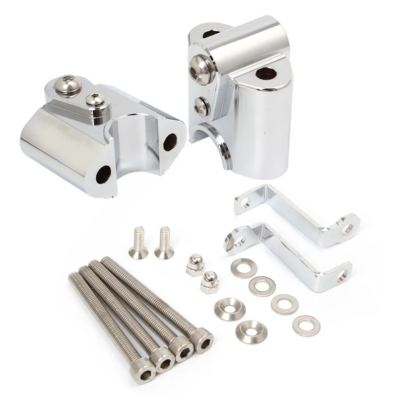 

NEW-Lift Clamp Adapters Motorcycle Handlebar Riser Motorcycle Handlebar Riser For BMW R18 R 18 2020-2022