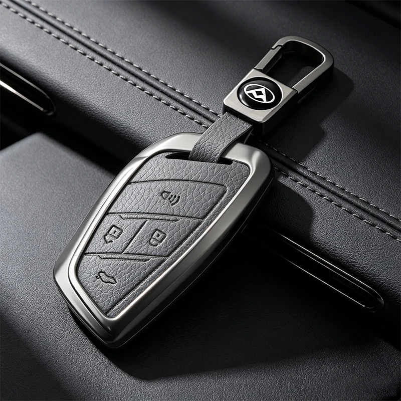Car Remote Key Case Cover Fob For SAIC MAXUS G90 T90 V90 Euniq G50 D60 MG T60 T70 V80 Car Key Zinc Alloy Protective Shell