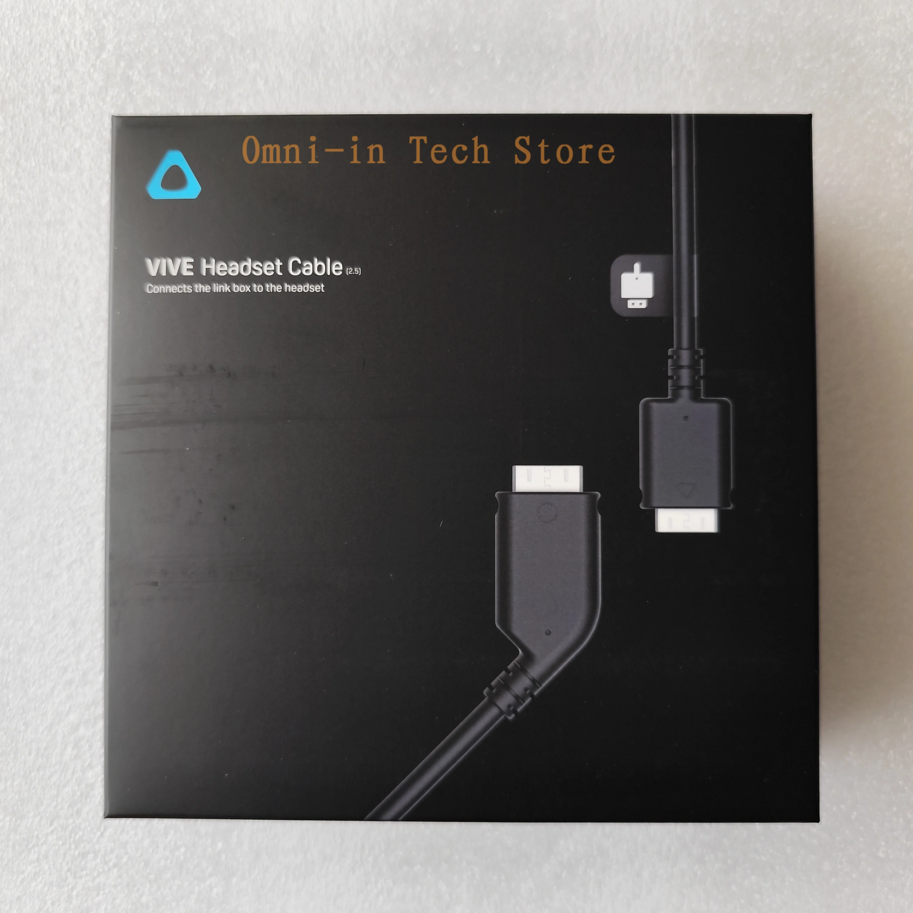 HTC Vive Headset-Kabel (2,5 m) verbindet die Link-Box mit dem Headset, kompatibel mit VIVE Pro & VIVE Pro Eye VIVE Cosmos Serie, 5 m – Detail 6