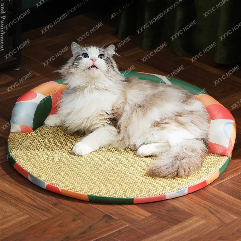 Cat Sleeping Pillow Pet Summer Cooling Mat