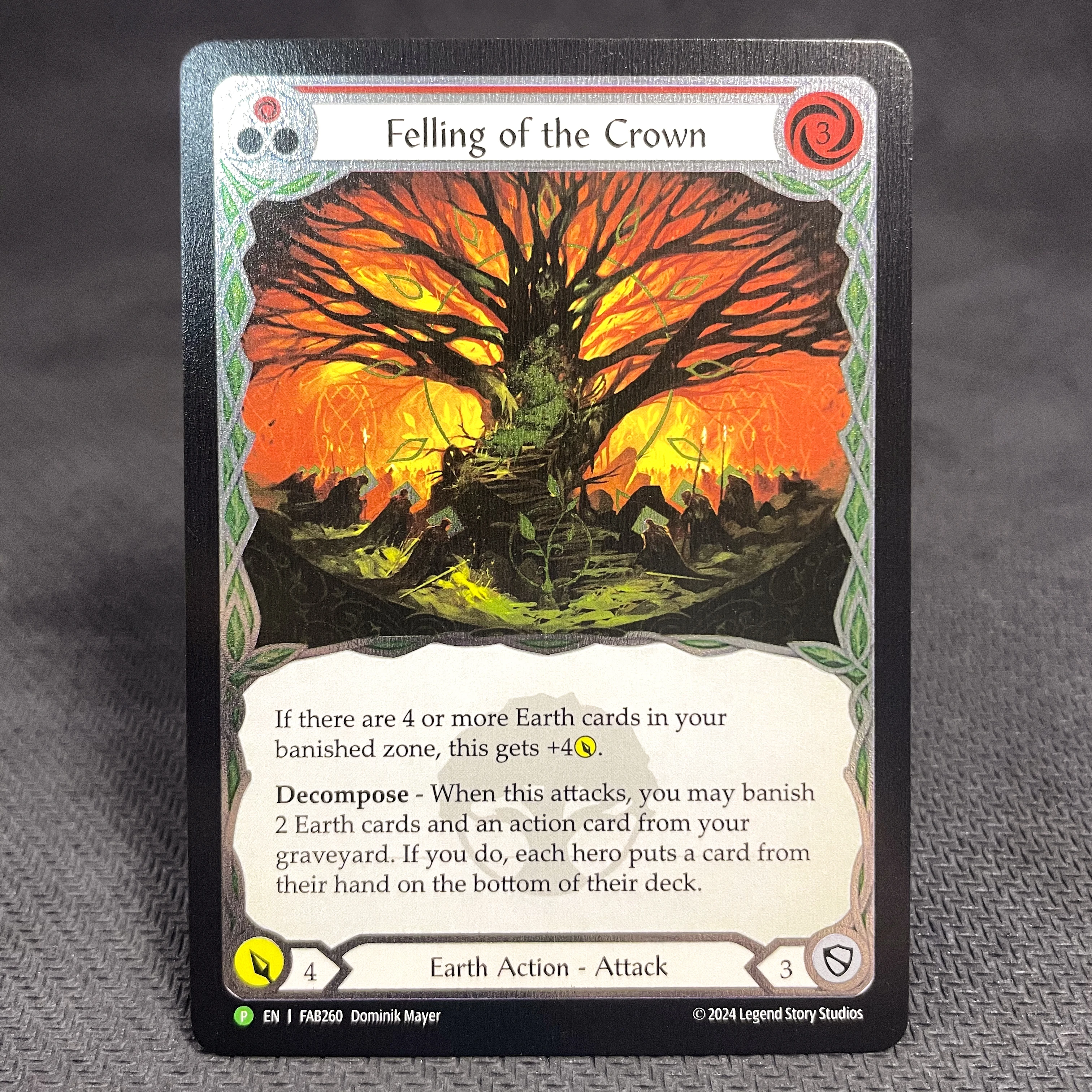 FAB Cold Foil Proxy Cards Crown of Providence Fantasy TCG