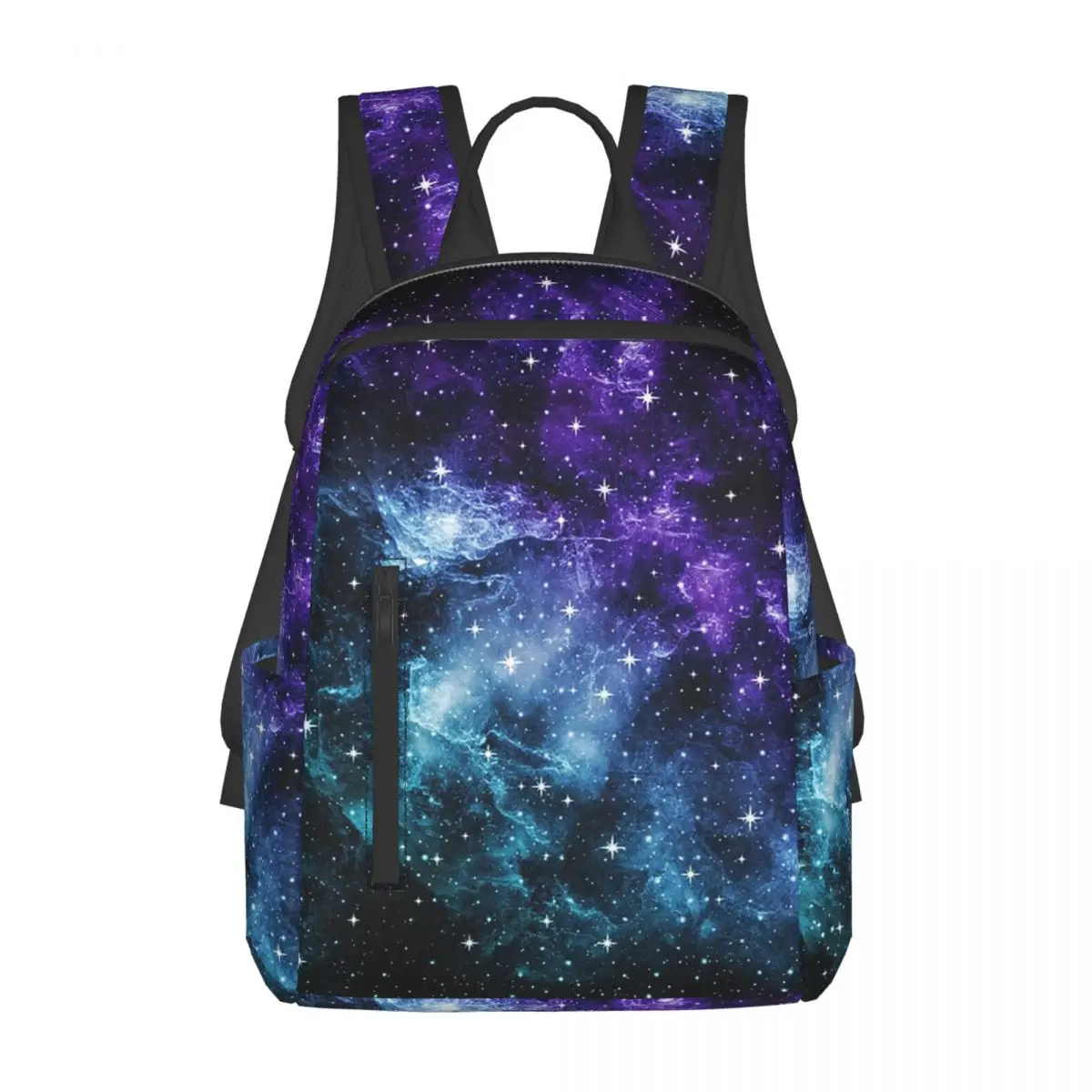 

Фиолетовый бирюзовый рюкзак Galaxy Nebula Dream, рюкзак большой емкости, детская сумка для книг, школьная сумка, сумки на плечо для мужчин и женщин