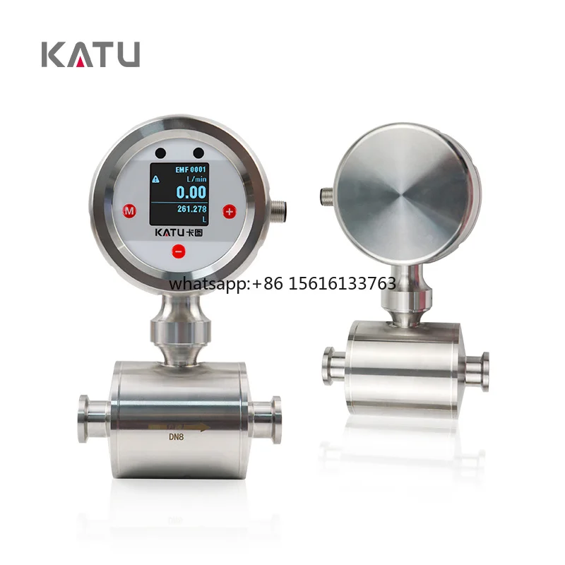 

FM260 Industrial Gas Flow Meter Sensor Type Dn25 Digital Electronic 304 Flowmeter Liquid Water OEM 24VDC