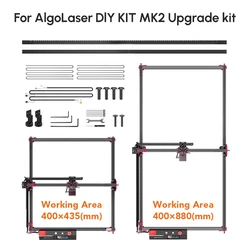 AlgoLaser DIY KIT MK2 10W 5W Engraving Area Expansion Kit Expand Working Area to 33.46