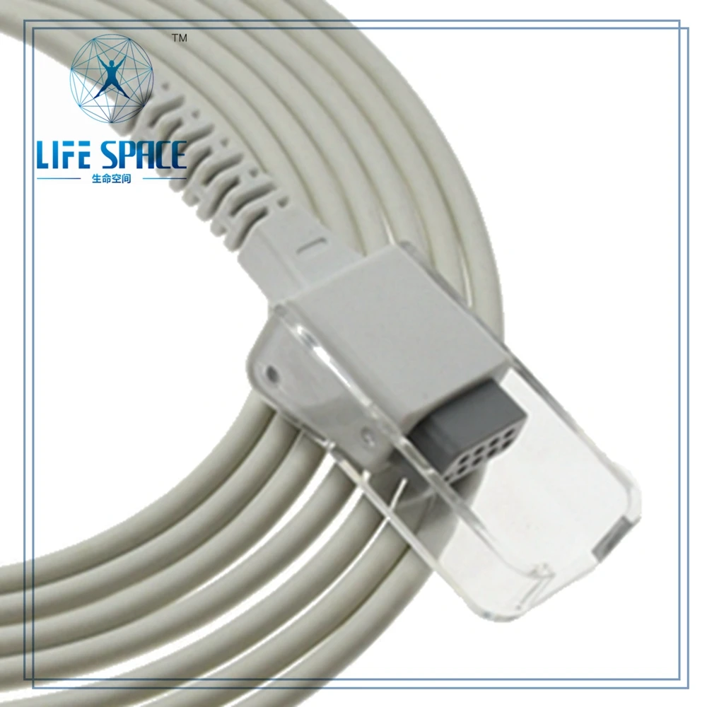 EX-A01 high quality SPO2 sensor extension cable double, mindray*s MEC1000/2000,PM7000/8000/9000,edan patient monitor accessori