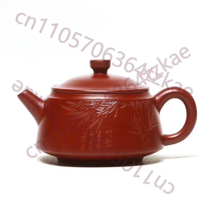 Yixing Handmade Purple Clay Pot, Dahongpao Ball Hole, Water Discharge