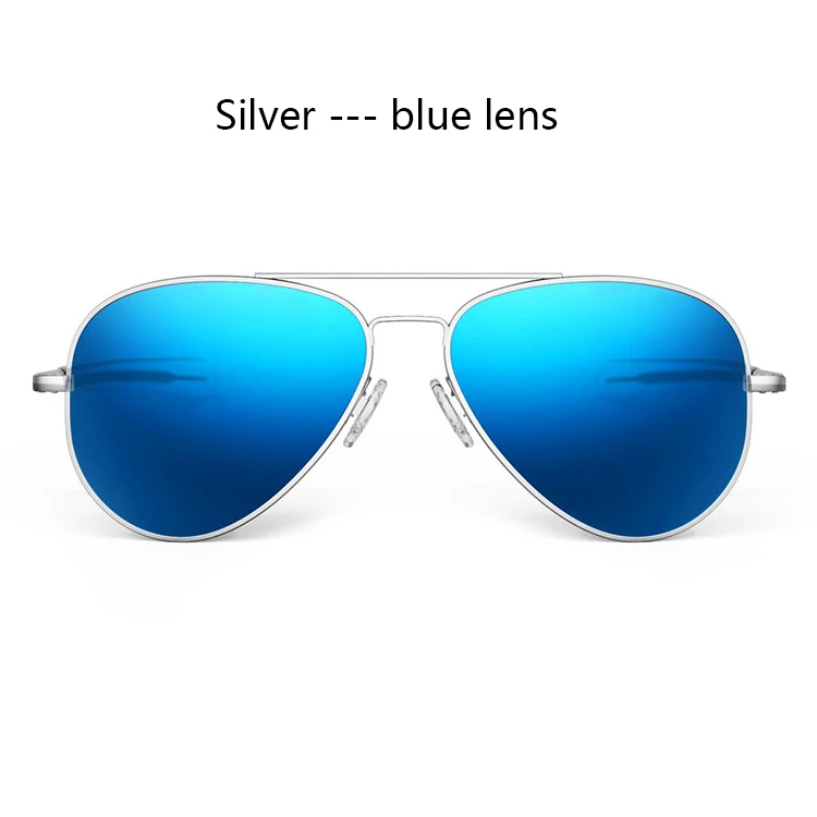 RE Sonnenbrille Mann Amerikanische Armee Militär Luftfahrt Pilot Sonnenbrille Glaslinse Frau Luxusmarke Vintage Metall Titan Rahmen – Detail 25