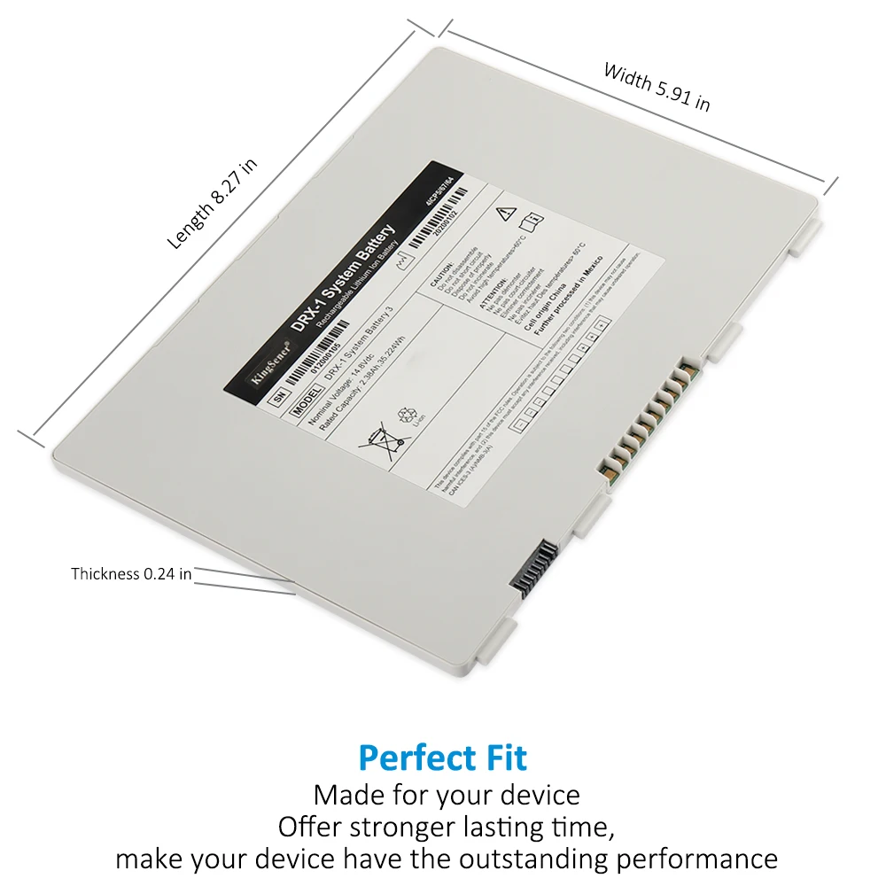 Imagem -04 - Kingsener Smart Li-ion Battery para Hpx-dr3543 Detector para Carestream Drx1 System Tela Plana Digital Imager 450 465