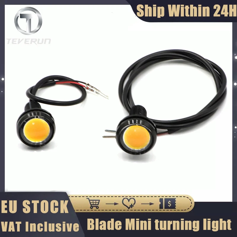 Original Turning Light For Teverun Blade Mini Blade GT II Fighter11 Blade Q Electric Scooter Front&Rear Pedal Spot LED Lights