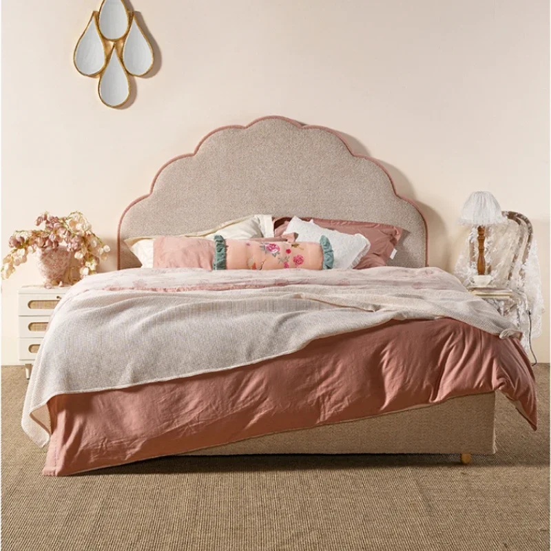 

Italian Queen Headboard Bed Double King Designer Princesse Adults Storage Beds Loft 180X200cm Big Cama De Casal Furniture Home