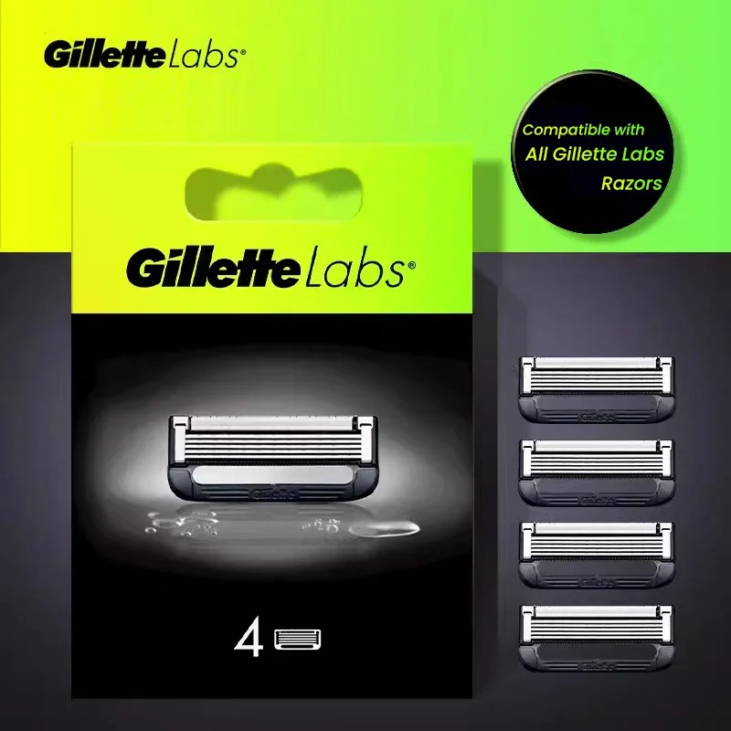 gillette-labs-razor-blades-for-gillette-labs-heated-razor-labs-razor-aurora-series-4-blades-pack