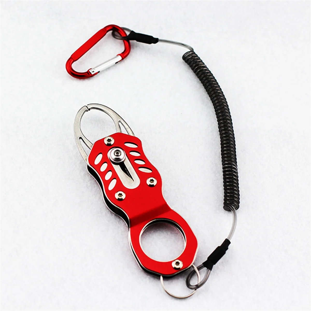 

Fish Clamp Portable Lure Fish Control Fishing Tool Blue