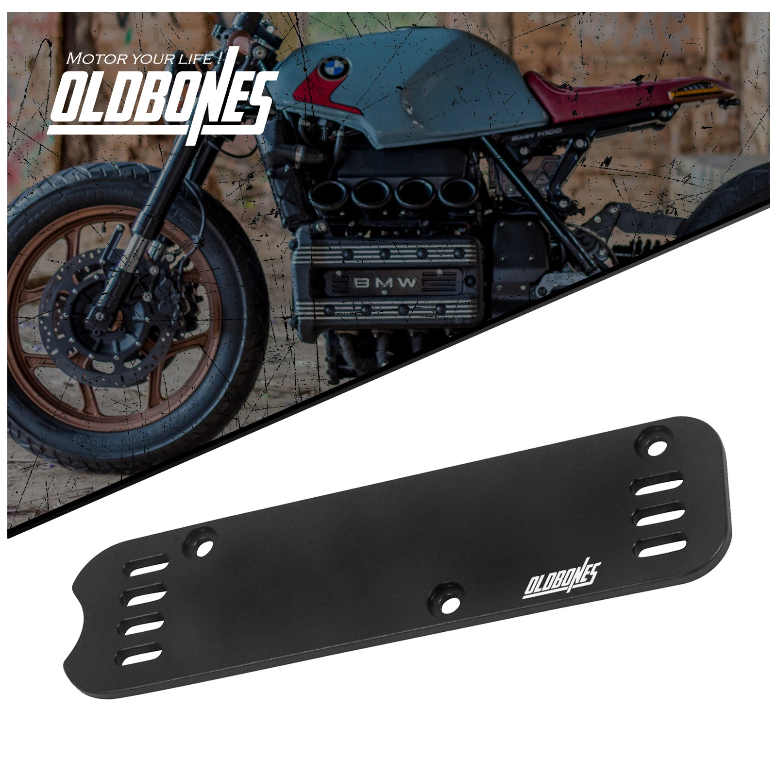 Cafe Racer K Serie For BMW K100 8V Aluminium Motorcycle Spark Plug Cylinder Head Cover Middle Decorative Cover