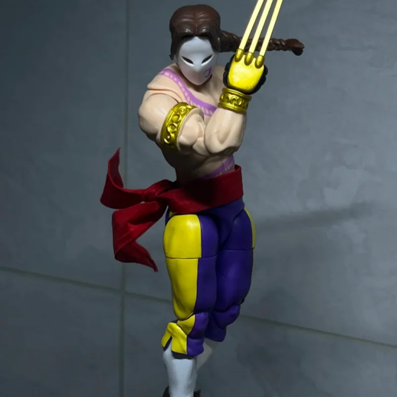 Stok Baru Jada Street Fighter Balrog Vega Figur Aksi Hadiah Mainan Kustom Model Bergerak Challengera Terakhir