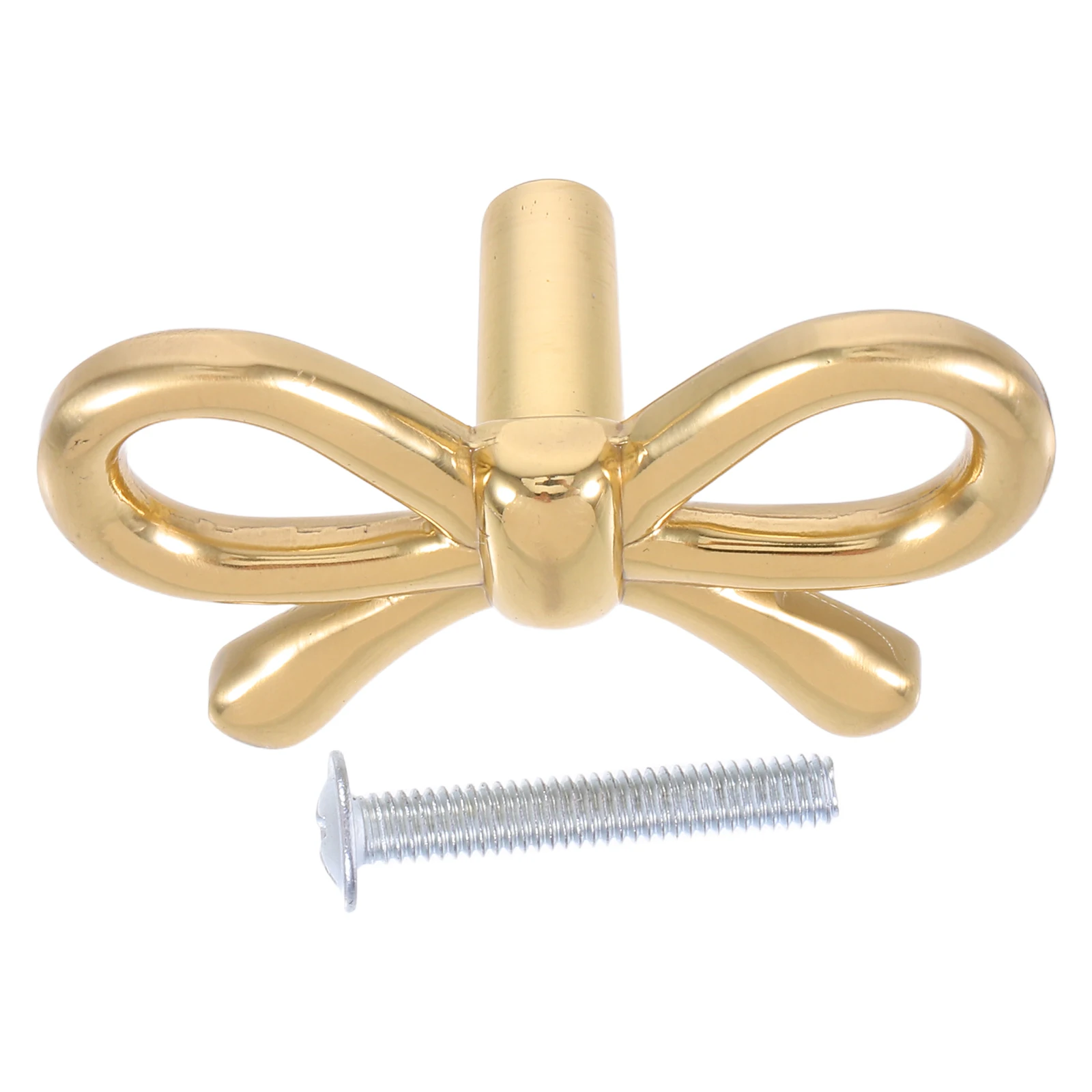 

1pcs Bow Brass Vintage Furniture Door Cabinet Brass Handle Drawer Hardware Storage Hardware Accessories Solutions