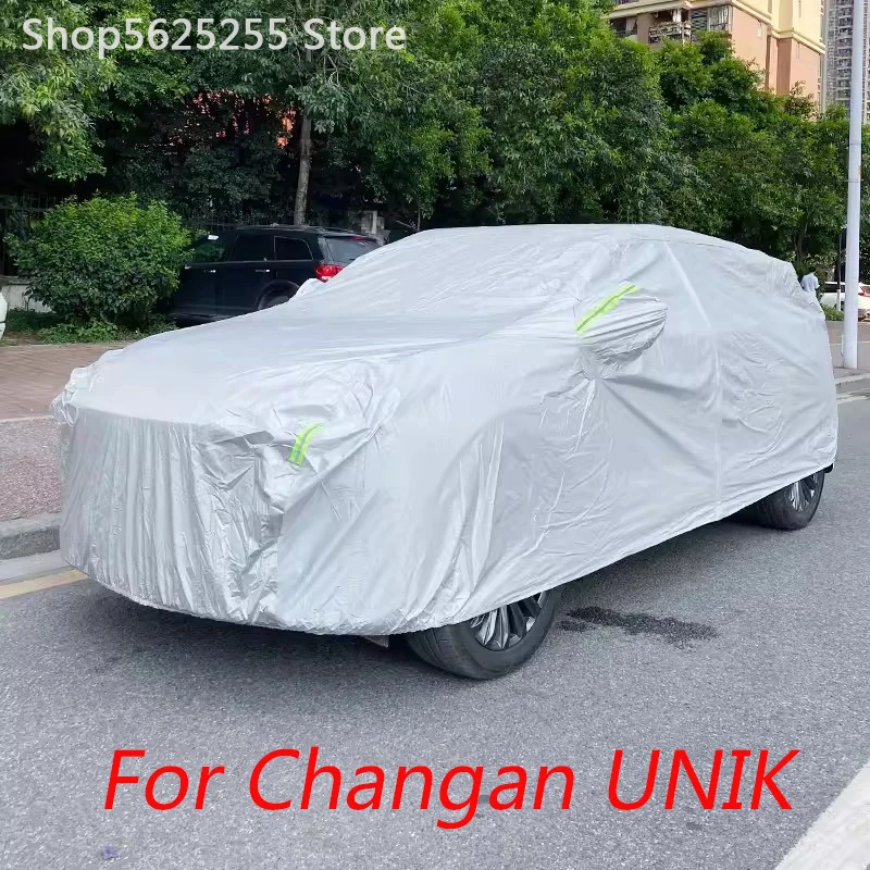 

For Changan UNIK UNI-K Car Clothing Sunscreen Rain Dirty Modified Gravity Car Clothing Cover Appearance Decoration Accessories