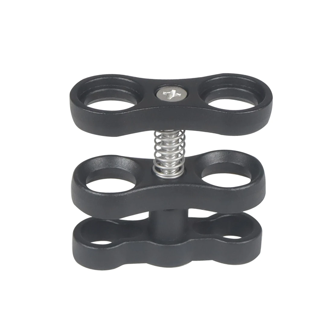Metall Schmetterling Klemme Unterwasser Tauchen für GoPro 1-zoll Kugelkopf 2 Löcher Clip Halterung Licht Arm Fix Stativ Halterung Adapter – Detail 8