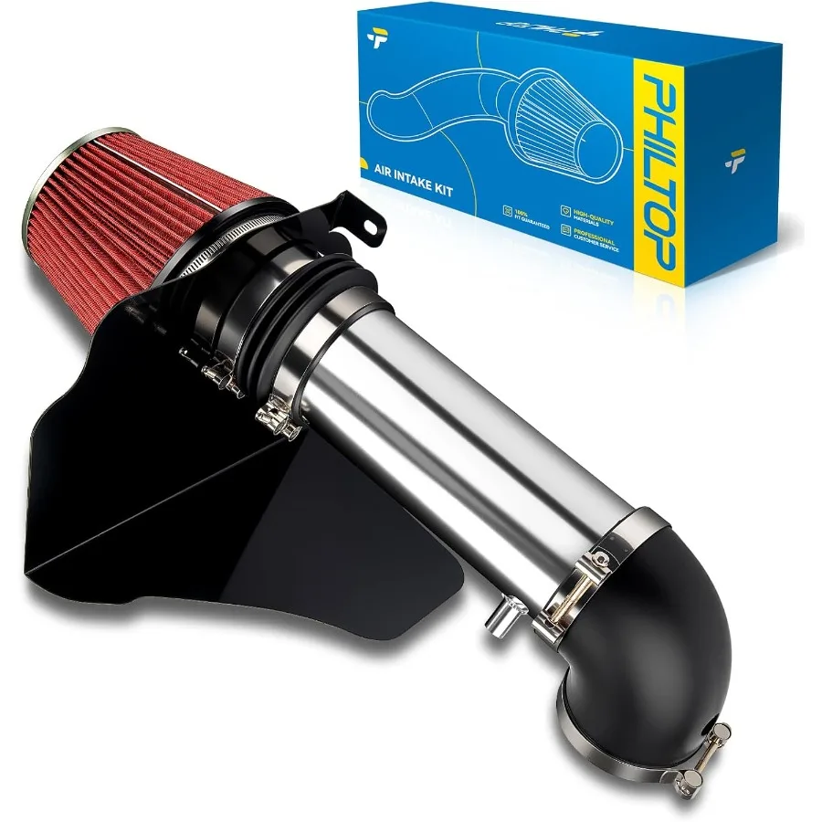 

High-Performance Cold Air Intake Kit with Heat Shield Filter for Enhanced Engine Efficiency and Increased Horsepower in Dodge C