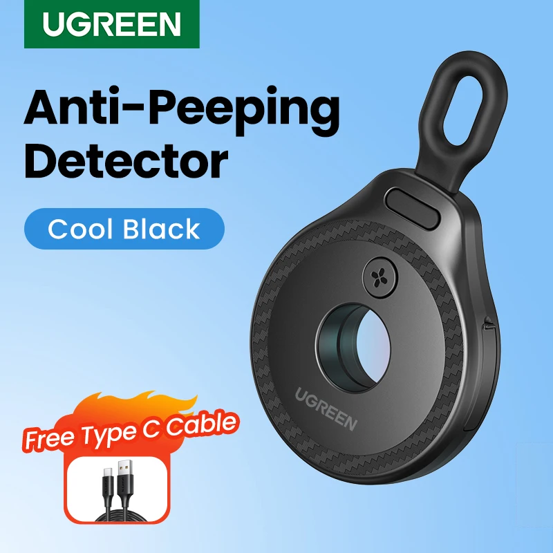 

UGREEN Camera Detector for Hidden Camera Security Protection Hotel Pinhole Lens Detect Gadget Anti-Peeping Candid Detector