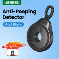 UGREEN-Detector de cámara oculta para protección de seguridad, dispositivo de detección de lente Pinhole para Hotel, antimirones, Candid