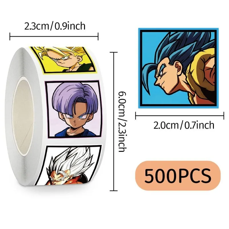 Dragon Ball Son Goku Kame Sennin zweidimensionale dekorative Aufkleber für Desktop, Notebook, Cartoon, niedliches DIY-Handkonto-Material – Detail 4