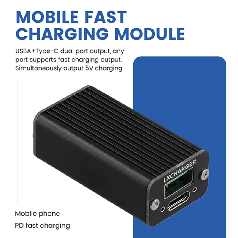 The Newdc9v-24V 100W All Protocol Cell Phone Fast Charging Module PD Fast Charging Board Support QC4.0/5.0 PD3.0/PPS/FCP/FCP
