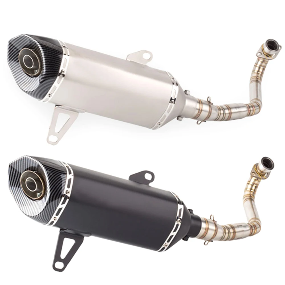 Motorcycle Modified Exhaust For YAMAHA XMAX250 Exhaust Pipe Front Section XMAX300 Modified Scorpio Exhaust Pipe XMAX
