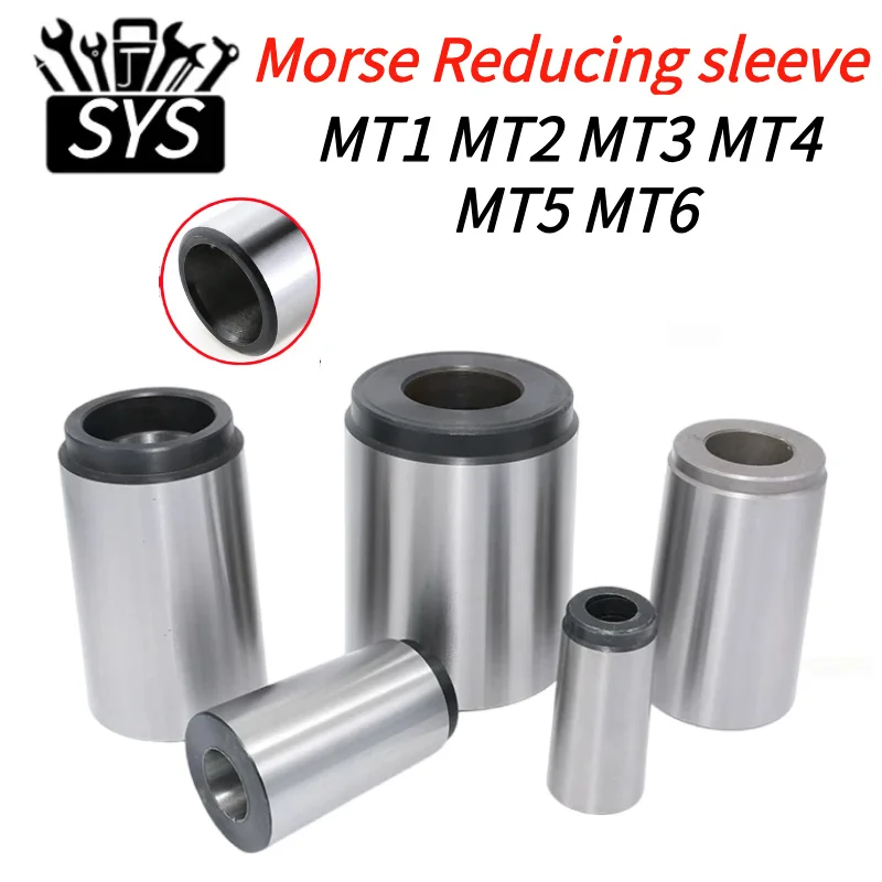 Sys adaptador morse manga de eixo mt6 mt4 mt5 mt3 mt5 mt2 mt1 manga central morse tapper haste reduzindo manga de broca