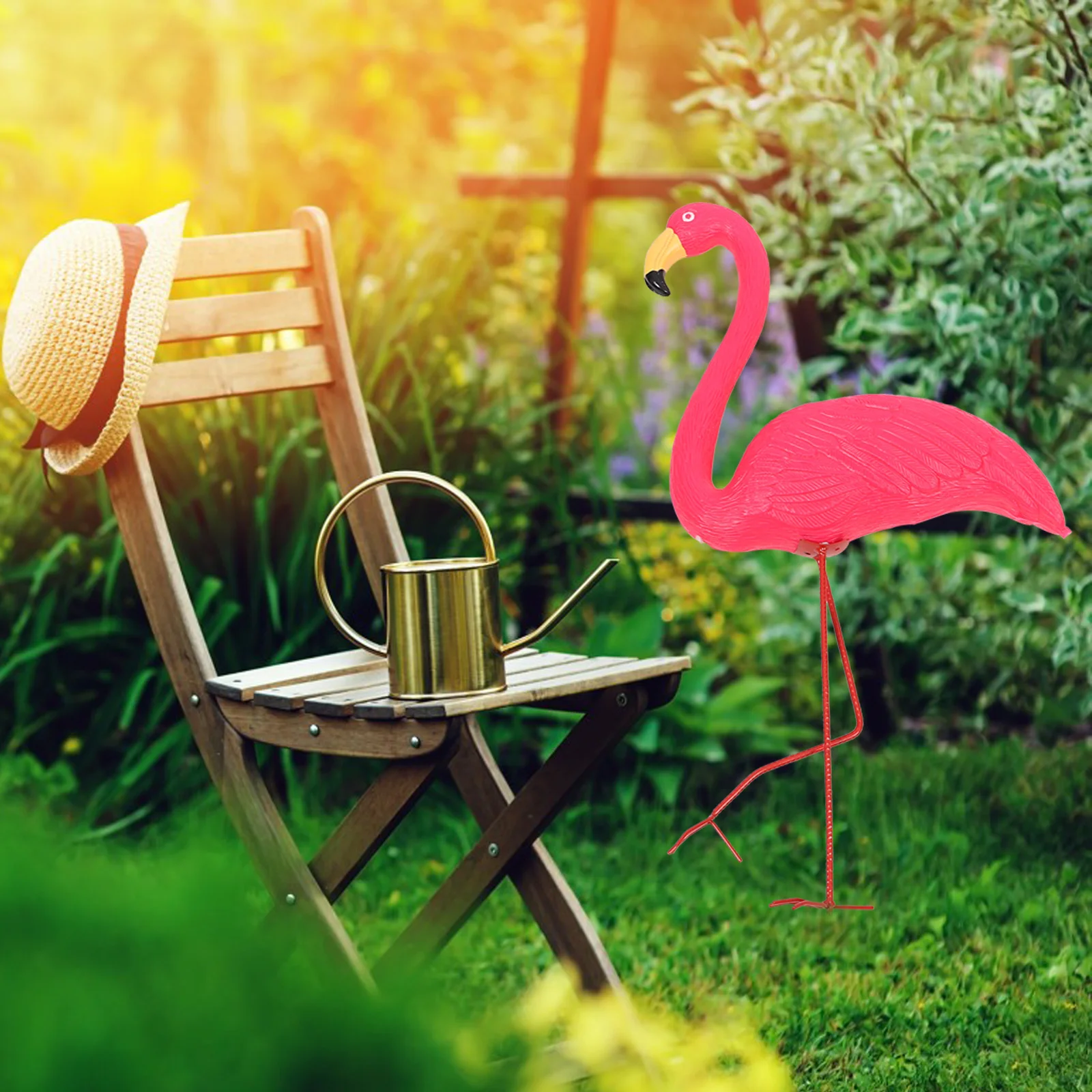 

Solar Powered Flamingo Lights LED Garden Lawn Decorative Outdoor Lamp Waterproof L Wedding Party Solar Lighting