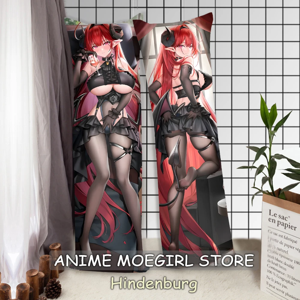 Game Azur Lane Hindenburg Fullbody Pillowcase Decoration Anime Fullbody Throw Cushion Cover Scaramouche Pillowcases Dakimakura