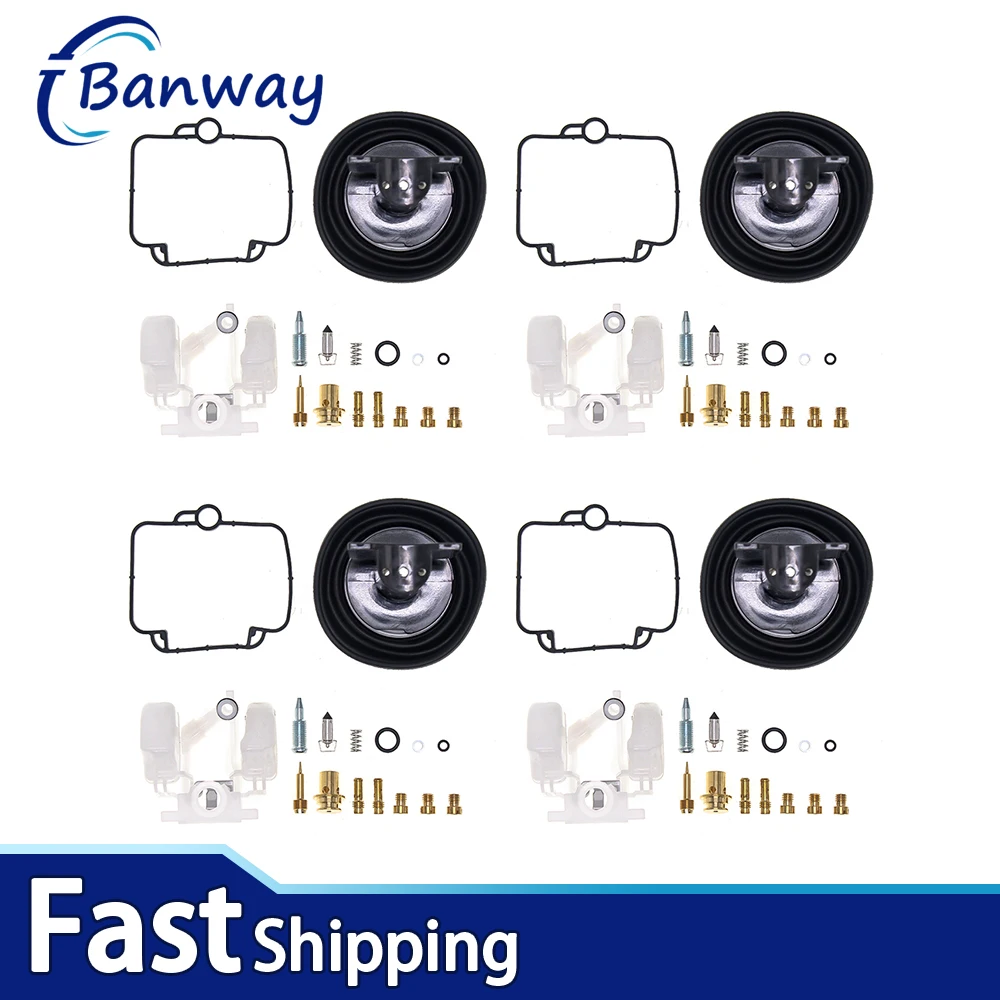 

Carburetor Repair Rebuild Kit For Suzuki GSX-R 750 GSXR750 1988-1995 Motorcycle Carb Overhaul Set Gasket O-Ring Jets