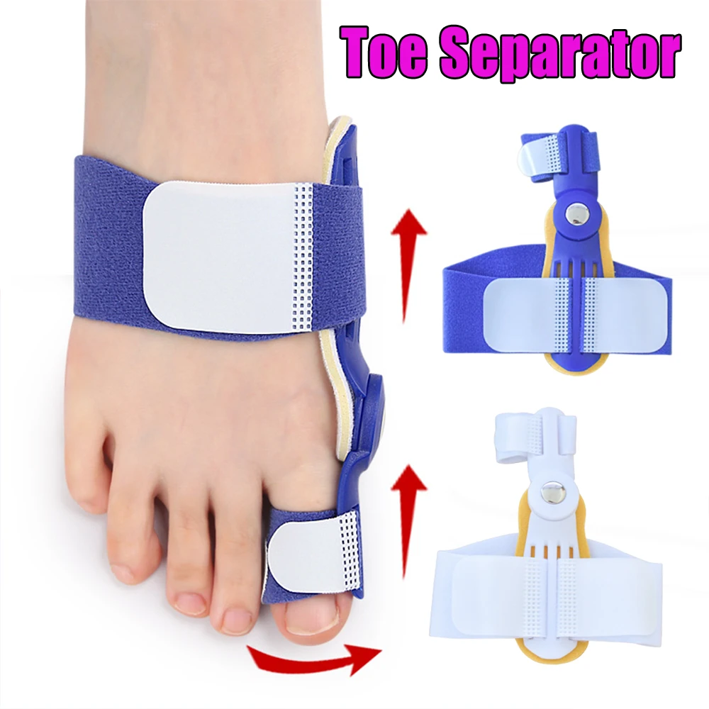 Correcteur d'oignon pour chaussures, attelle réglable pour gros orteils, soulagement de la douleur d'hallux Valgus, redresseur d'orteils pour femmes et hommes, fasciite plantaire