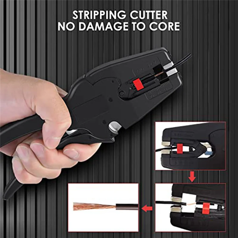 A93Z متجرد الأسلاك سوبر، متجرد الأسلاك، قاطع الكابلات، كماشة تجريد وكماشة القطع، قاطع الأسلاك 0,03-10 مم2