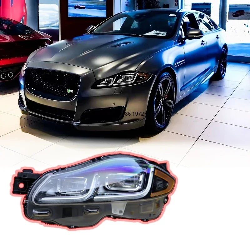 For Upgrading Replacing Original Second-Hand 12V 6000K LED Adaptive AFS Headlights for XJ 2010-2019