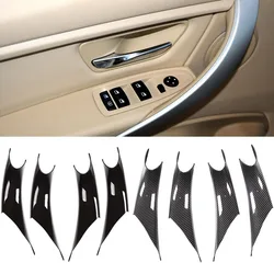 Car Inner Pull Handle Front Rear Interior Door Handle Cover For BMW 3 4 Series M3 M4 F30 F80 F31 F32 F33 F34 F35 F36 F82