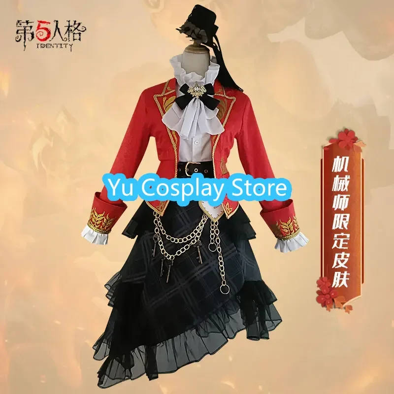 Game Identity V Cosplay Costume Mechanic Tracy Reznik Baroness Heart Lock Skin Suit Hallween Carnival Uniforms Custom Made