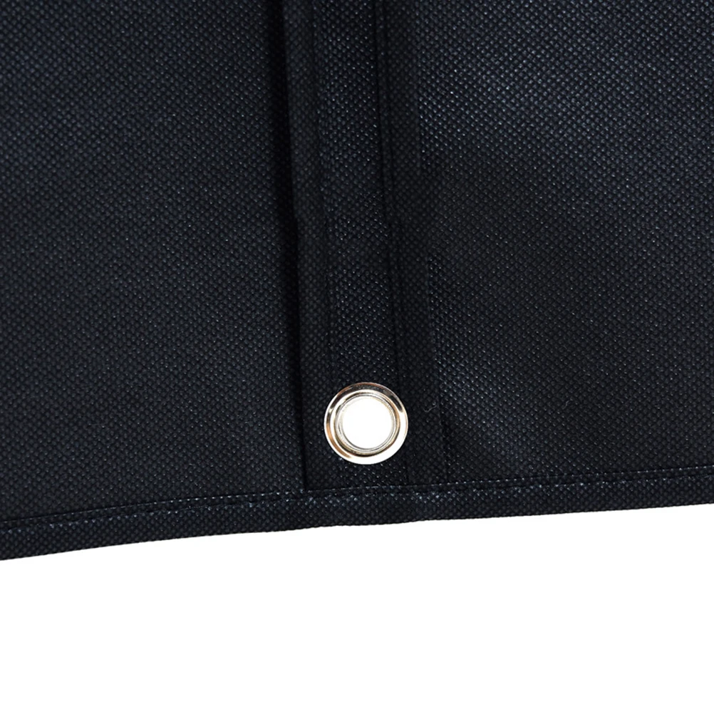 

5pcs Dustproof Cover For Clothes Washable Non-Woven Hanging Garment Bag Long Size Storage Travel Suit Coat Protector Pvc Window