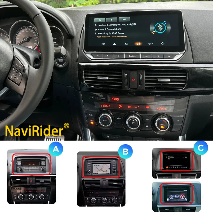 

Android 13 Screen 8GB RAM 256GB ROM For Mazda CX5 CX-5 CX 5 2012 - 2015 Car Radio Multimedia Video Player Navigation Stereo GPS