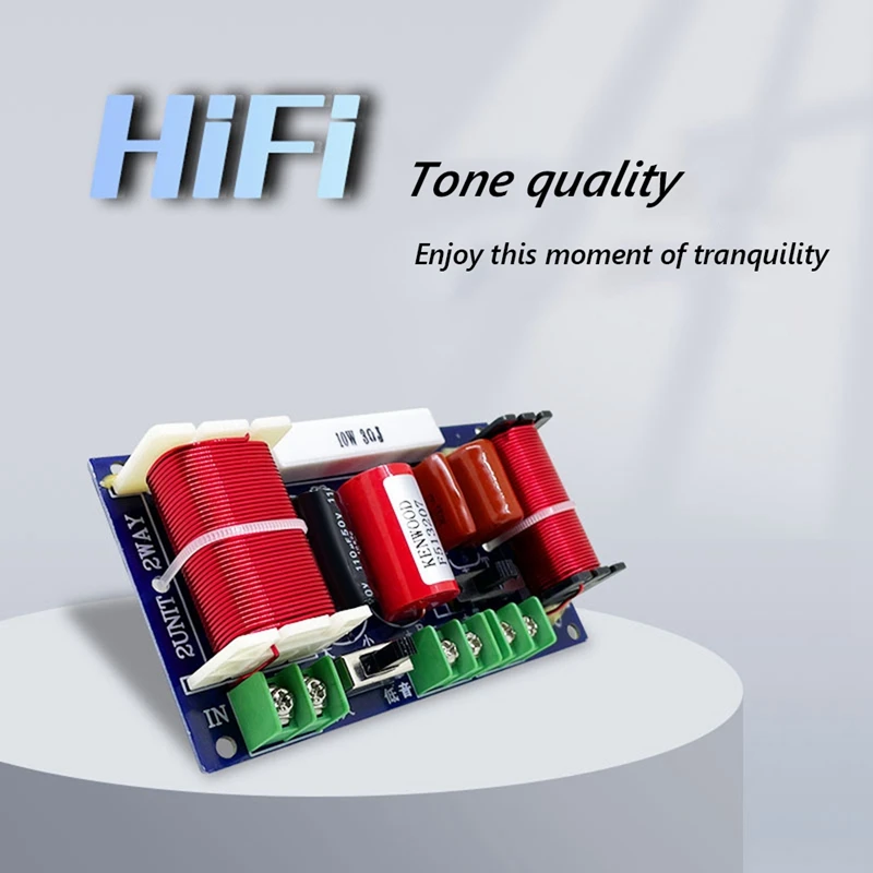 주파수 DIY 스피커 필터, 홈 시어터 하이파이 스테레오 크로스오버 필터, 250W, 2500Hz-3000Hz