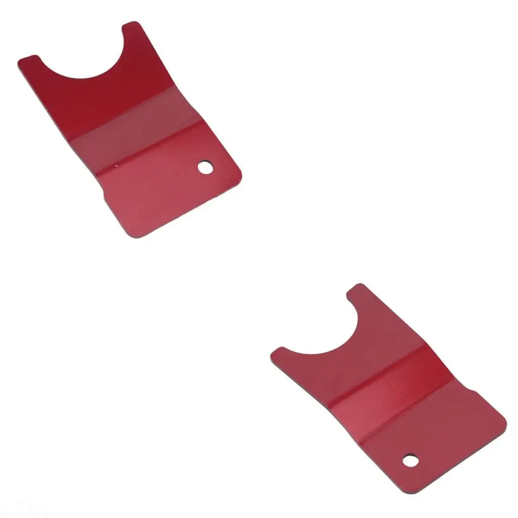 G7NA Formed Pickup Rear Gate Hinge Plate with Two Mounting Cutouts for 2024 2025 2026+, Stainless Steel Hinge-Area Component