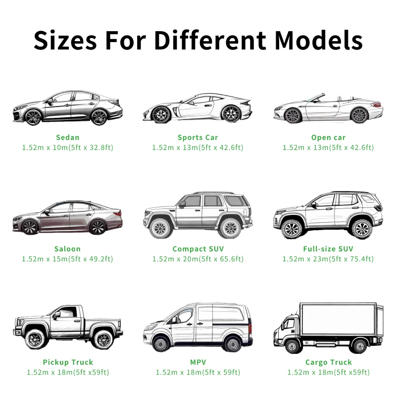ฟิล์มไวนิลขายส่ง 1.52*15 เมตร/ม้วน ฟิล์มหุ้มรถยนต์ PET สีสันสดใส ฟิล์มเลเซอร์สีเงิน ฟิล์มไวนิลหุ้มรถยนต์แบบม้วน รับสั่งทำสำหรับการหุ้มรถยนต์