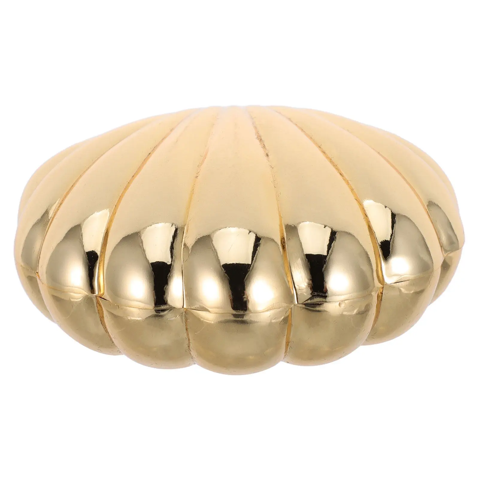 

Vintage Metal Jewelry Box European Style Zinc Alloy Clamshell Storage for Rings Earrings Necklaces Travel Friendly Trinket Case