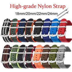 Nylon Watchband For DW Watch Replace Strap 18mm 20mm 22mm 24mm Universal Wrist Band Quick Release Sport Waterproof Accessories