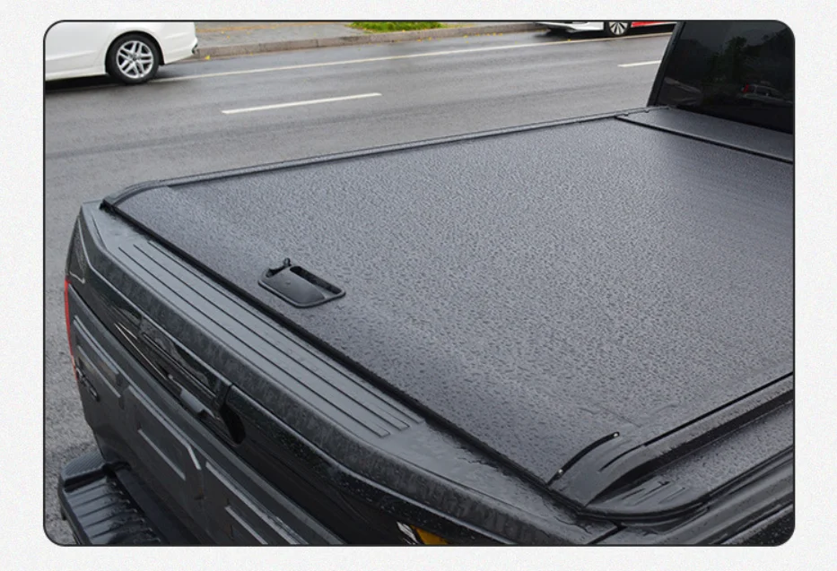 2022 Pickup Accessories Retractable Truck Bed Manual Tonneau Covers For Hilux F150 Dodge Ram 1500  RCC0101